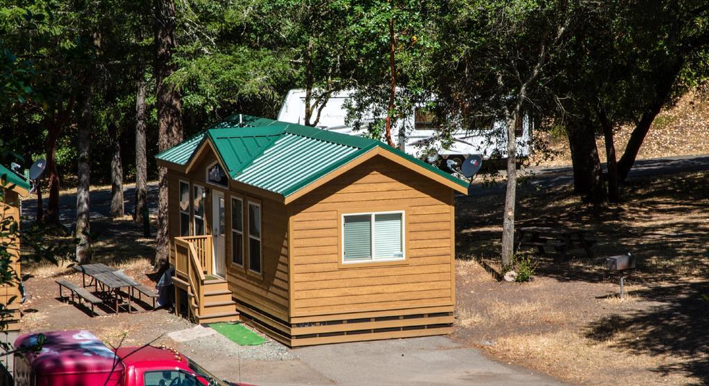 Russian River Camping Resort Cottage 7 Кловердейл Екстер'єр фото